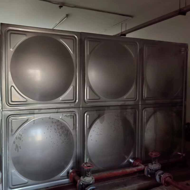 北京市朝陽區領地Office不銹鋼消防水箱改造完成